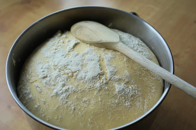 dough, bread dough, bread making, bread, bake, knead, yeast, baked goods, hefekranz, food, bakery, wooden spoon, baker, flour, eat, bread dough, yeast, yeast, yeast, yeast, yeast. How Denver altitude changes dough formulas, proofing, and bake times